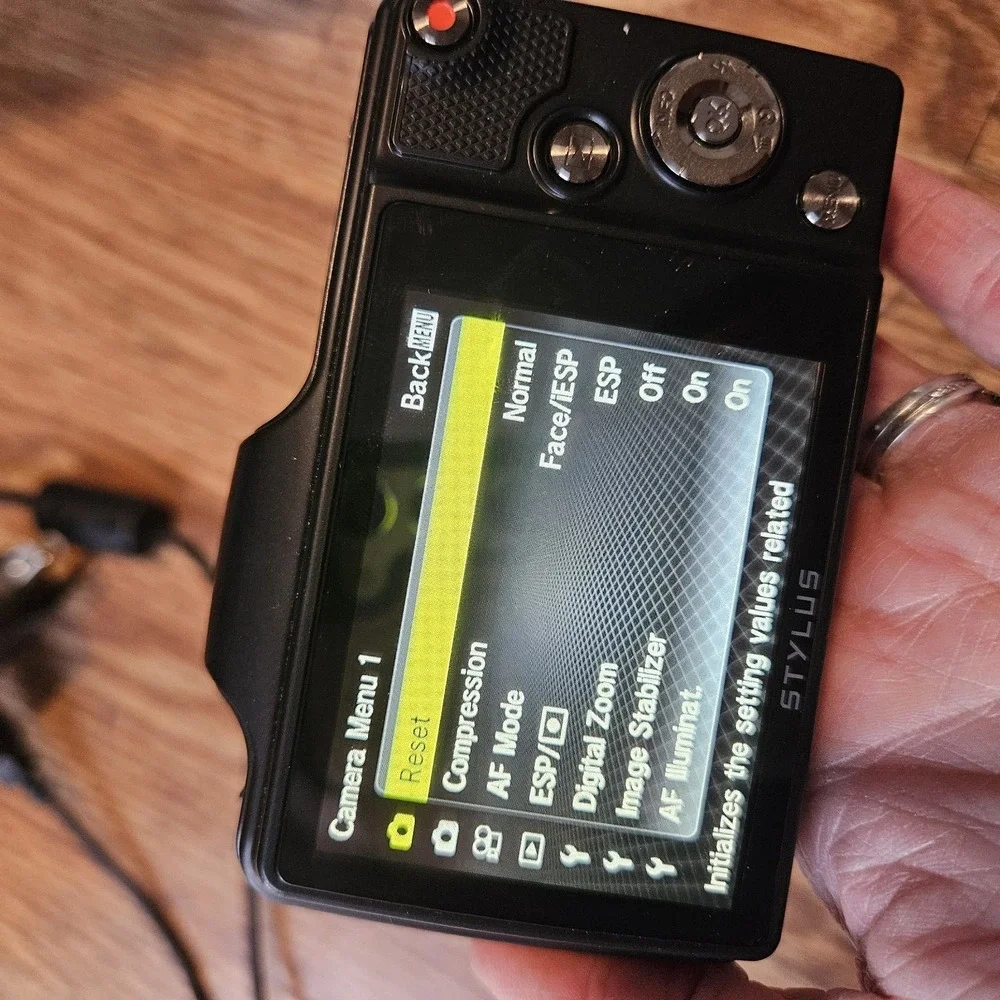 Working Olympus Stylus SZ-15 16MP Digital Camera‎ Black New Battery Original Box